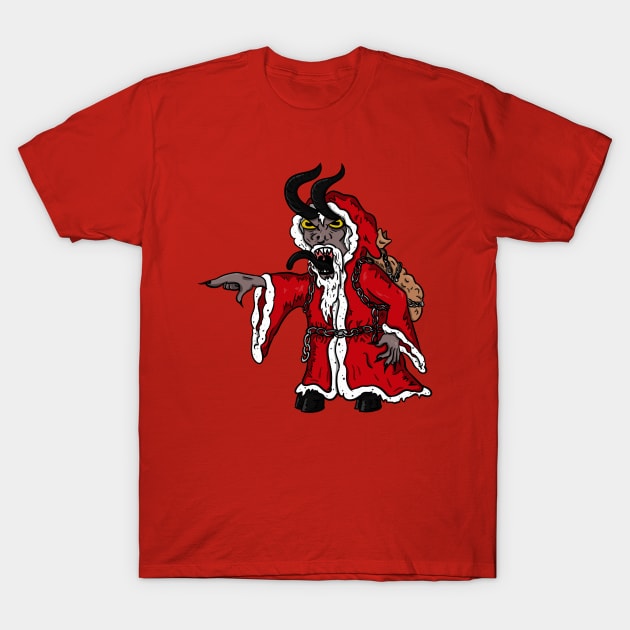 A Very Merry Krampusnacht T-Shirt by GeekVisionProductions